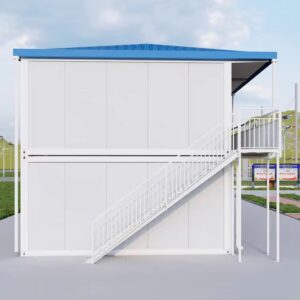 two story container house-12