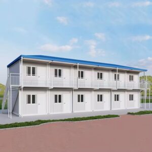 two story container house-3