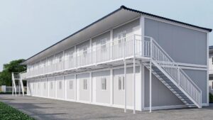 two story container house-5